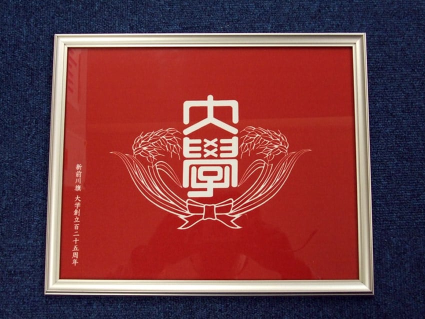 早稲田大学新前川旗