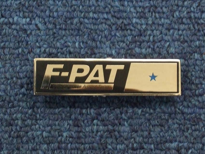 F-PAT１ツ星バッチ