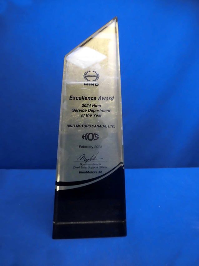 >日野自動車様Excellent Award